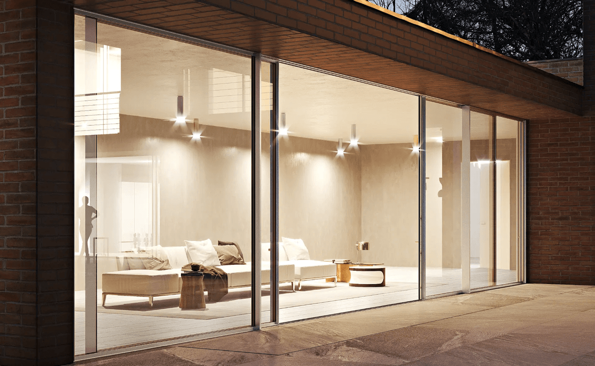 infissi alluminio scorrevoli